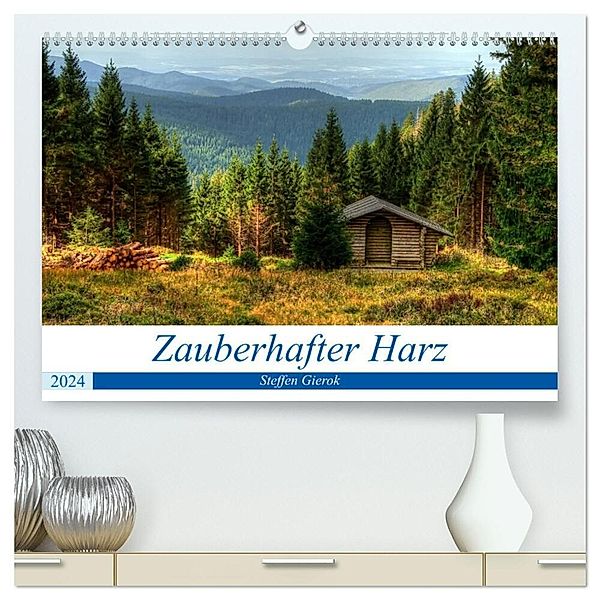 Zauberhafter Harz (hochwertiger Premium Wandkalender 2024 DIN A2 quer), Kunstdruck in Hochglanz, Steffen Gierok