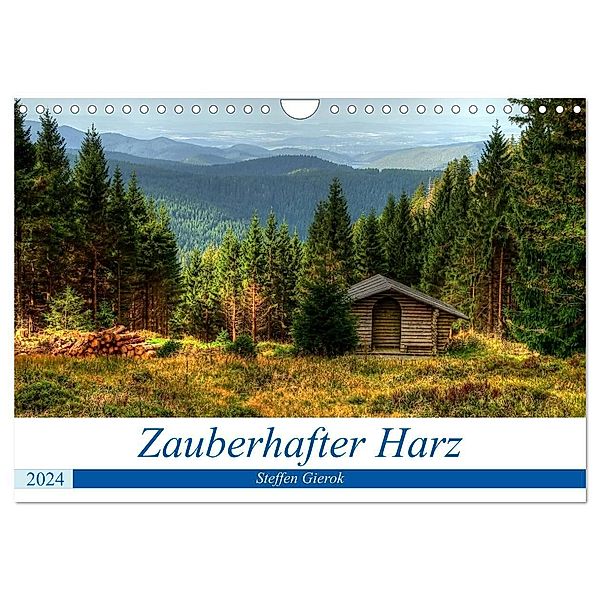 Zauberhafter Harz (Wandkalender 2024 DIN A4 quer), CALVENDO Monatskalender, Steffen Gierok