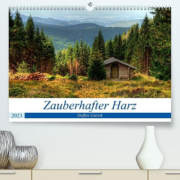 Zauberhafter HarzCH-Version  (Premium, hochwertiger DIN A2 Wandkalender 2023, Kunstdruck in Hochglanz), Steffen Gierok