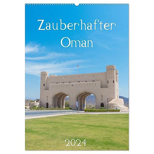 Zauberhafter Oman (Wandkalender 2024 DIN A2 hoch), CALVENDO Monatskalender, pixs:sell