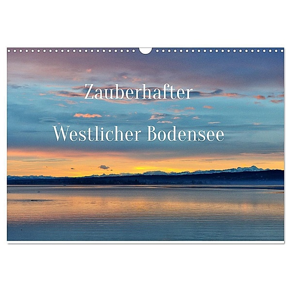 Zauberhafter Westlicher Bodensee (Wandkalender 2024 DIN A3 quer), CALVENDO Monatskalender, Friedrich Pries