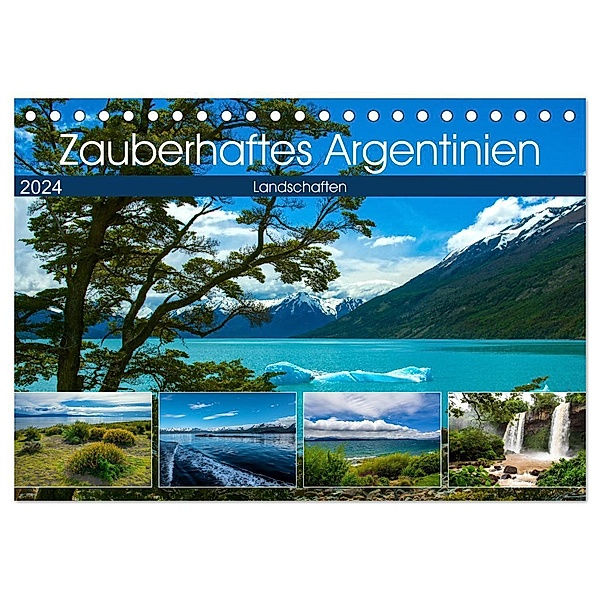 Zauberhaftes Argentinien (Tischkalender 2024 DIN A5 quer), CALVENDO Monatskalender, Astrid Ziemer