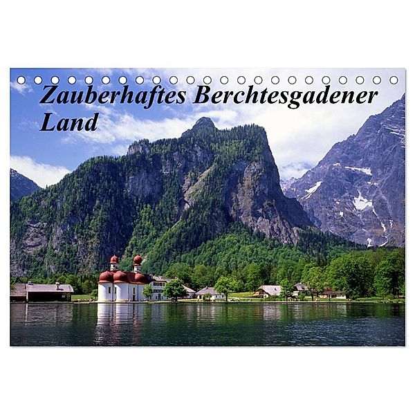 Zauberhaftes Berchtesgadener Land (Tischkalender 2024 DIN A5 quer), CALVENDO Monatskalender, lothar reupert