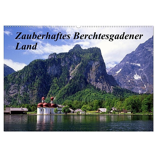 Zauberhaftes Berchtesgadener Land (Wandkalender 2024 DIN A2 quer), CALVENDO Monatskalender, lothar reupert
