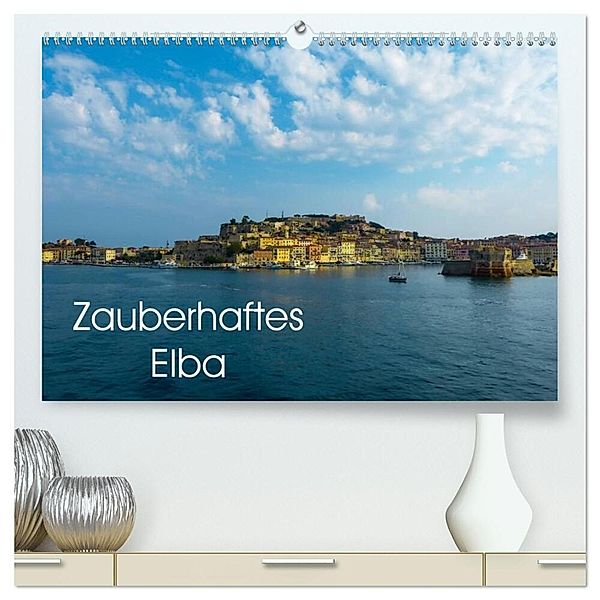 Zauberhaftes Elba (hochwertiger Premium Wandkalender 2024 DIN A2 quer), Kunstdruck in Hochglanz, Gabi Hampe