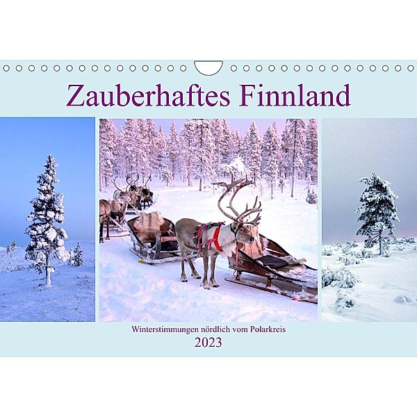 Zauberhaftes Finnland (Wandkalender 2023 DIN A4 quer), Gugigei