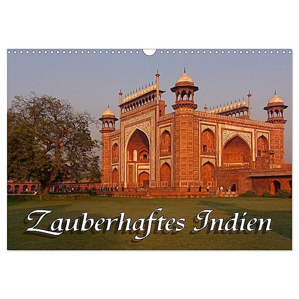 Zauberhaftes Indien (Wandkalender 2024 DIN A3 quer), CALVENDO Monatskalender, Birgit Seifert