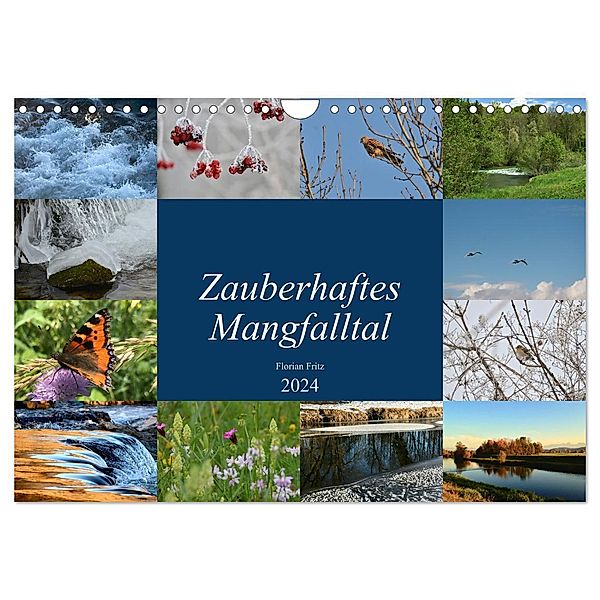 Zauberhaftes Mangfalltal (Wandkalender 2024 DIN A4 quer), CALVENDO Monatskalender, Florian Fritz