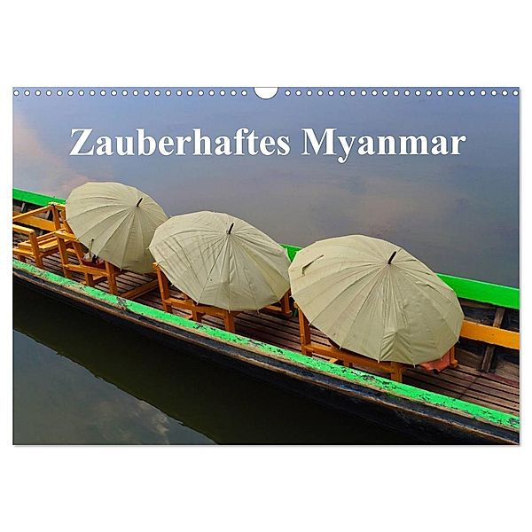 Zauberhaftes Myanmar (Wandkalender 2024 DIN A3 quer), CALVENDO Monatskalender, Luana Freitag