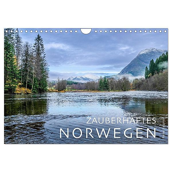 ZAUBERHAFTES NORWEGEN (Wandkalender 2024 DIN A4 quer), CALVENDO Monatskalender, Rainer Kuczinski