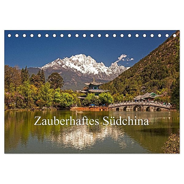 Zauberhaftes Südchina (Tischkalender 2024 DIN A5 quer), CALVENDO Monatskalender, Peter Lachenmayr