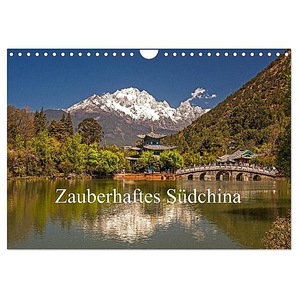 Zauberhaftes Südchina (Wandkalender 2024 DIN A4 quer), CALVENDO Monatskalender, Peter Lachenmayr