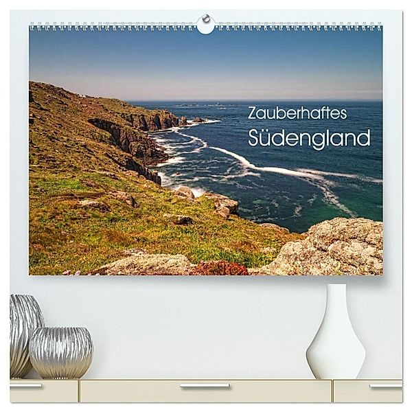 Zauberhaftes Südengland (hochwertiger Premium Wandkalender 2025 DIN A2 quer), Kunstdruck in Hochglanz, Calvendo, Nordbilder