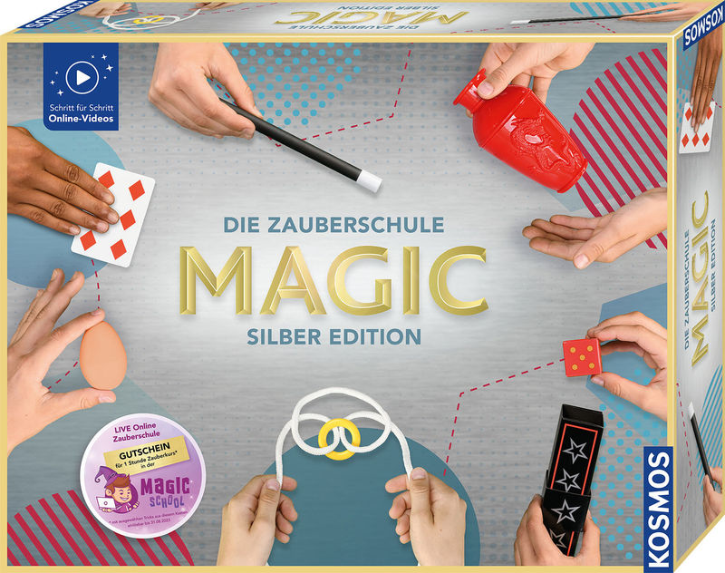 Zauberkasten DIE ZAUBERSCHULE MAGIC - SILBER EDITION kaufen