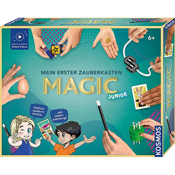 KOSMOS Zauberkasten MAGIC JUNIOR - MEIN ERSTER ZAUBERKASTEN