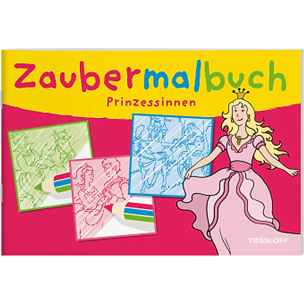 Zaubermalbuch Prinzessinnen