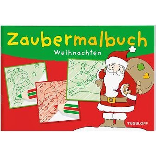 Zaubermalbuch Weihnachten