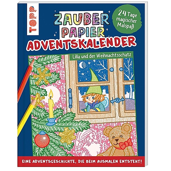 Zauberpapier Adventskalender - Lilla und der Weihnachtsschatz, Norbert Pautner