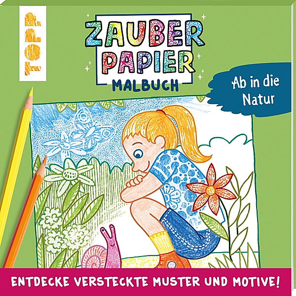 Zauberpapier Malbuch Ab in die Natur, Norbert Pautner