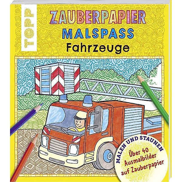 Zauberpapier Malspass Fahrzeuge, Norbert Pautner