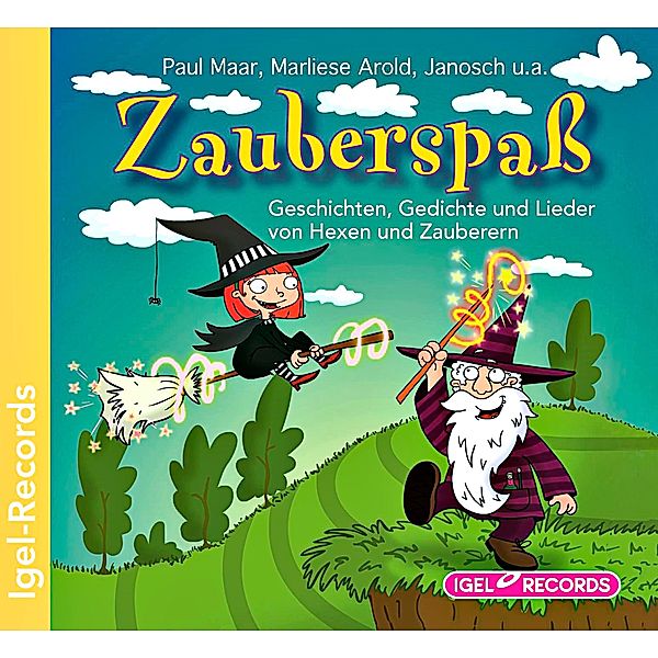 Zauberspaß, 1 Audio-CD, Paul Maar, Marliese Arold, Janosch
