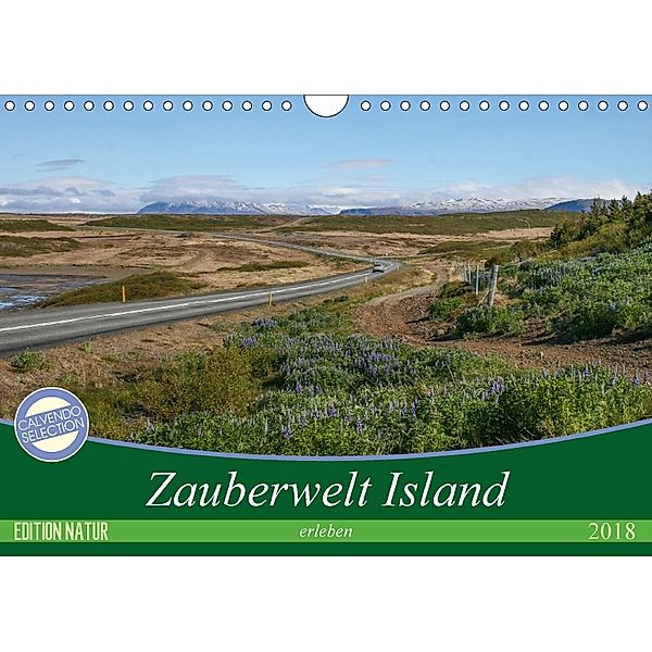 Zauberwelt Island erleben (Wandkalender 2018 DIN A4 quer), Anke Fietzek