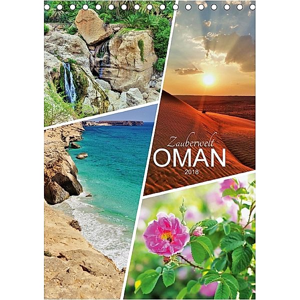 Zauberwelt Oman (Tischkalender 2018 DIN A5 hoch), Sabine Reining