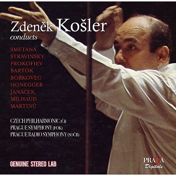 Zdenek Kosler Conducts, Zdenek Kosler, Czech Philharmonic Orchestra