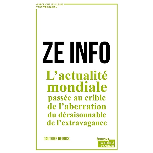 ZE info, Gauthier de Bock