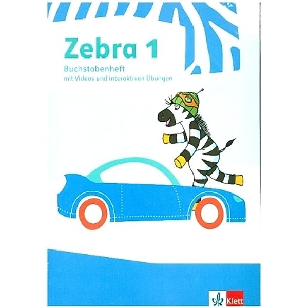 Zebra 1, Buchstabenheft/Arbeitsheft Lesen mit digitalen Medien Klasse 1, 2 Bde.