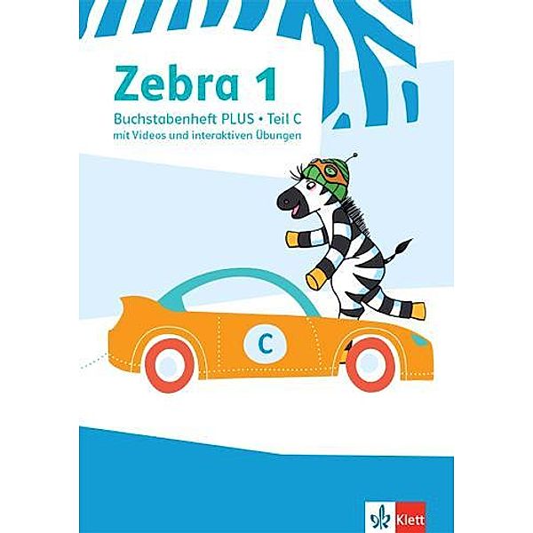 Zebra 1, Buchstabenheft PLUS mit Videos und interaktiven Übungen Klasse 1
