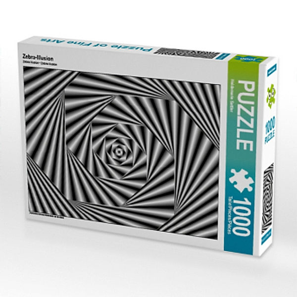Zebra-Illusion (Puzzle), Heidemarie Sattler