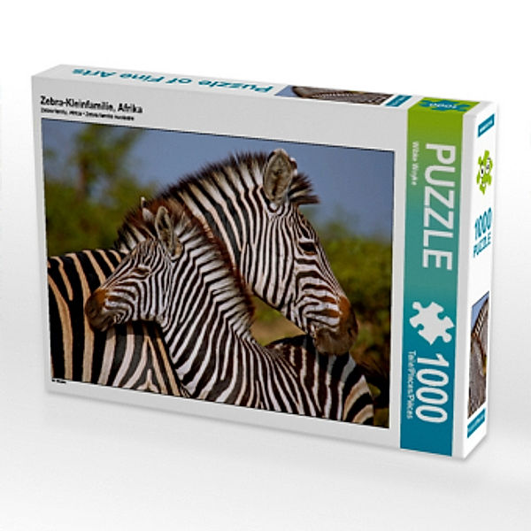 Zebra-Kleinfamilie, Afrika (Puzzle), Wibke Woyke