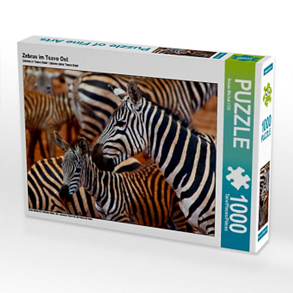 Zebras im Tsavo Ost (Puzzle), Susan Michel / CH