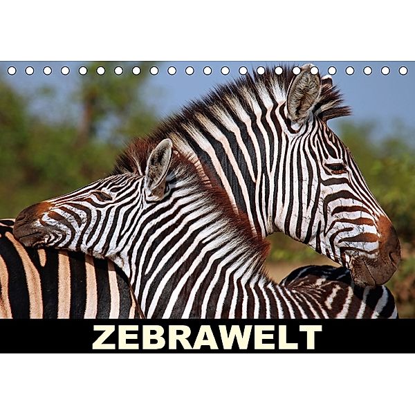 ZEBRAWELT (Tischkalender 2018 DIN A5 quer), Wibke Woyke