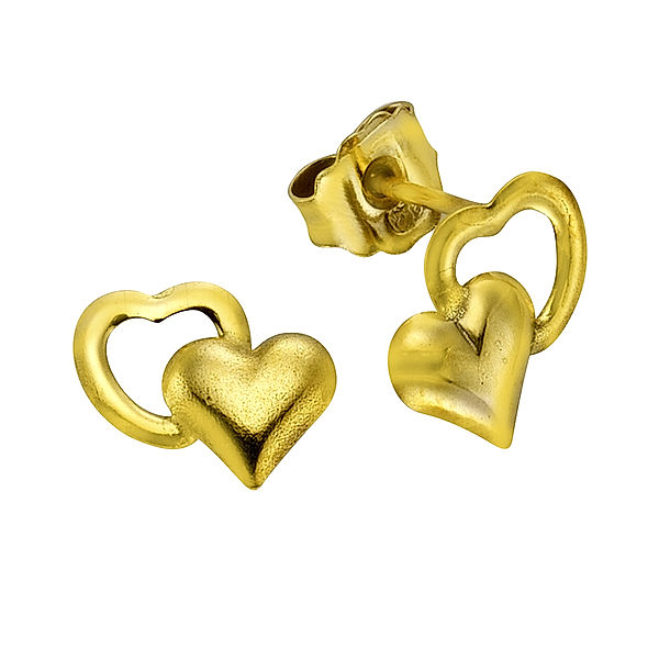 ZEEme for Kids Zeeme for Kids Ohrstecker 333/- Gold 0,7cm Glänzend