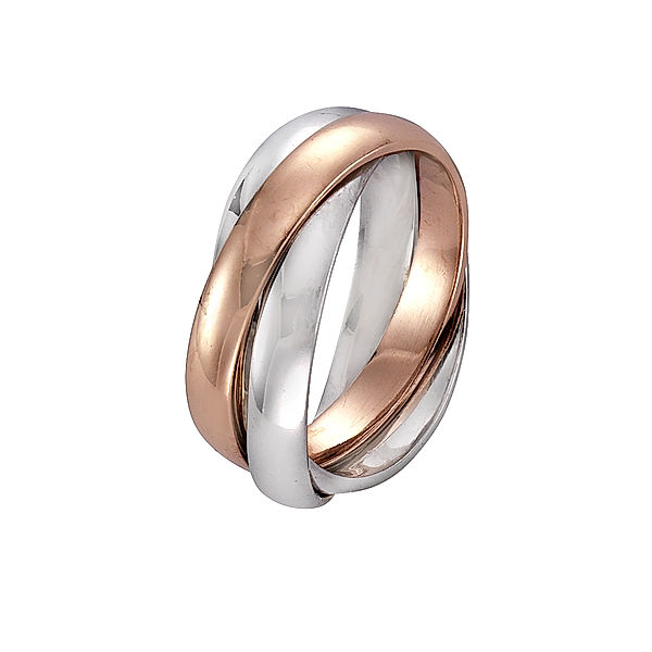 Zeeme Silber Ring 925/- Sterling Silber Glänzend (Größe: 060 (19,1))