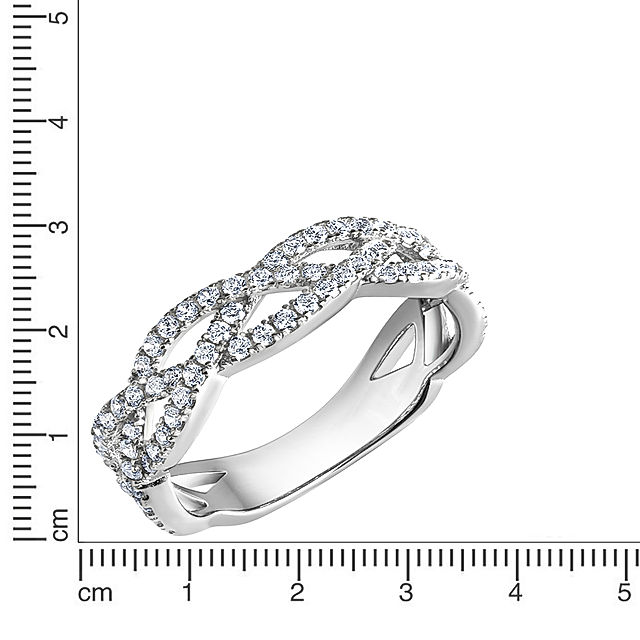 Zeeme Silber Ring 925 - Sterling Silber Zirkonia weiß Größe: 064 20,4 |  Weltbild.de