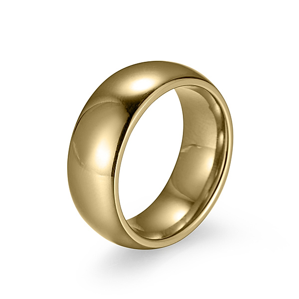 Zeeme Stainless Steel Ring Edelstahl Glänzend (Größe: 017 (53,5))