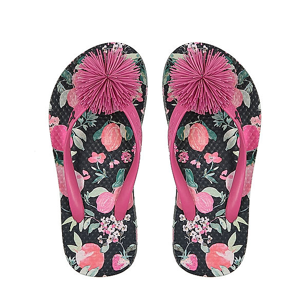 Tom Joule® Zehentrenner FRUIT in pink/navy