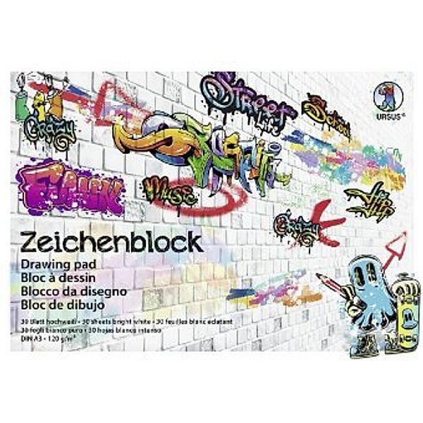 Zeichenblock Street Art, DIN A3