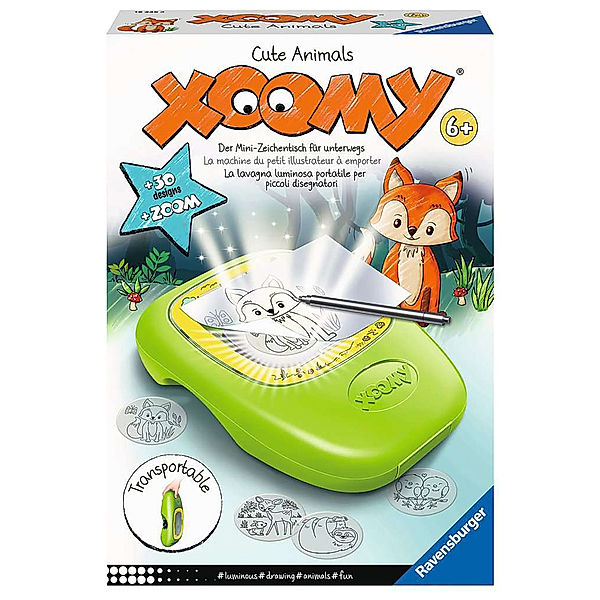 Ravensburger Verlag Zeichenset XOOMY® Midi - CUTE ANIMALS