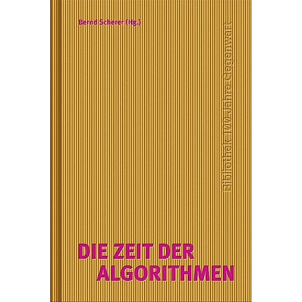 Zeit der Algorithmen, Bernd Scherer