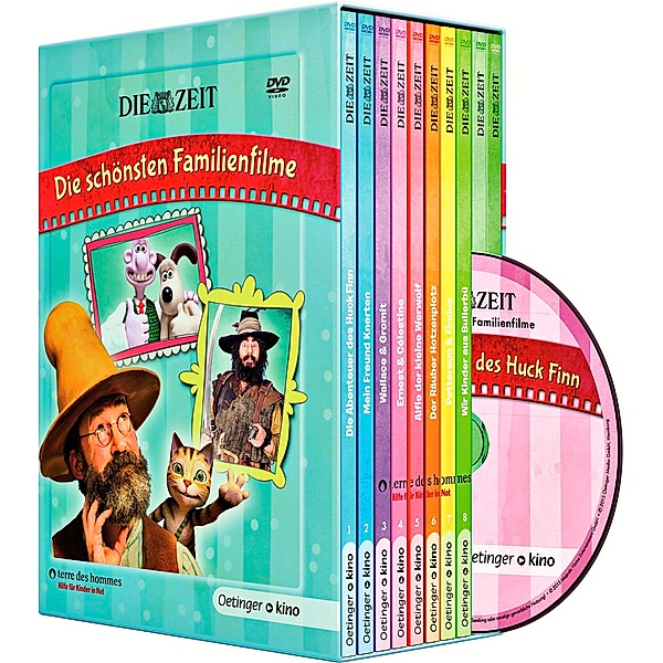 ZEIT-Edition - Die schönsten Familienfilme, 10 DVDs