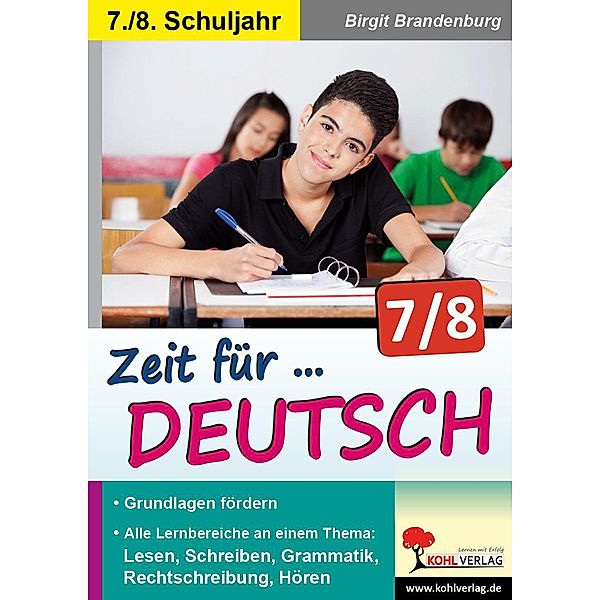 Zeit für Deutsch / Klasse 7-8, Birgit Brandenburg