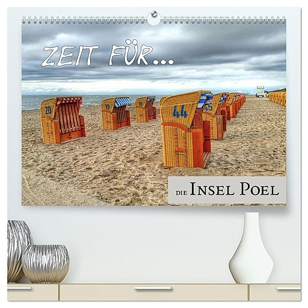 Zeit für... die Insel Poel (hochwertiger Premium Wandkalender 2024 DIN A2 quer), Kunstdruck in Hochglanz, Cora Klick