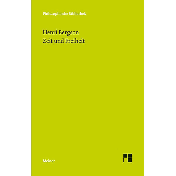 Zeit und Freiheit, Henri Bergson