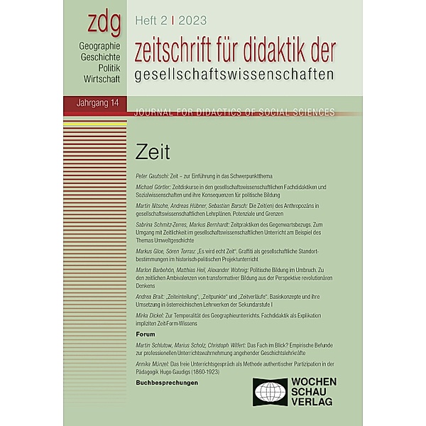 Zeit / Zeitschrift für Didaktik der Gesellschaftswissenschaften