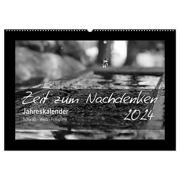 Zeit zum Nachdenken (Wandkalender 2024 DIN A2 quer), CALVENDO Monatskalender, Cassy Black