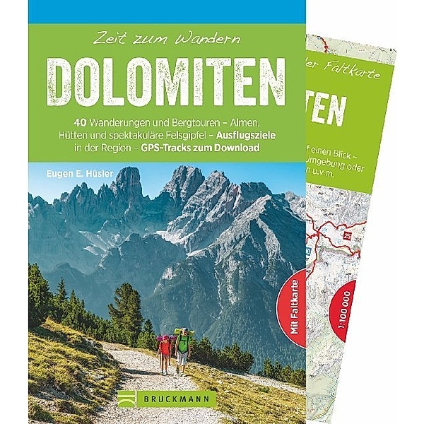 Zeit zum Wandern Dolomiten, m. 1 Kte., Eugen E. Hüsler